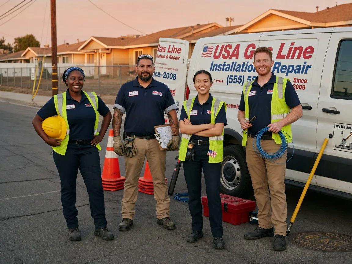 Gas Line Installation company in Lamont, CA